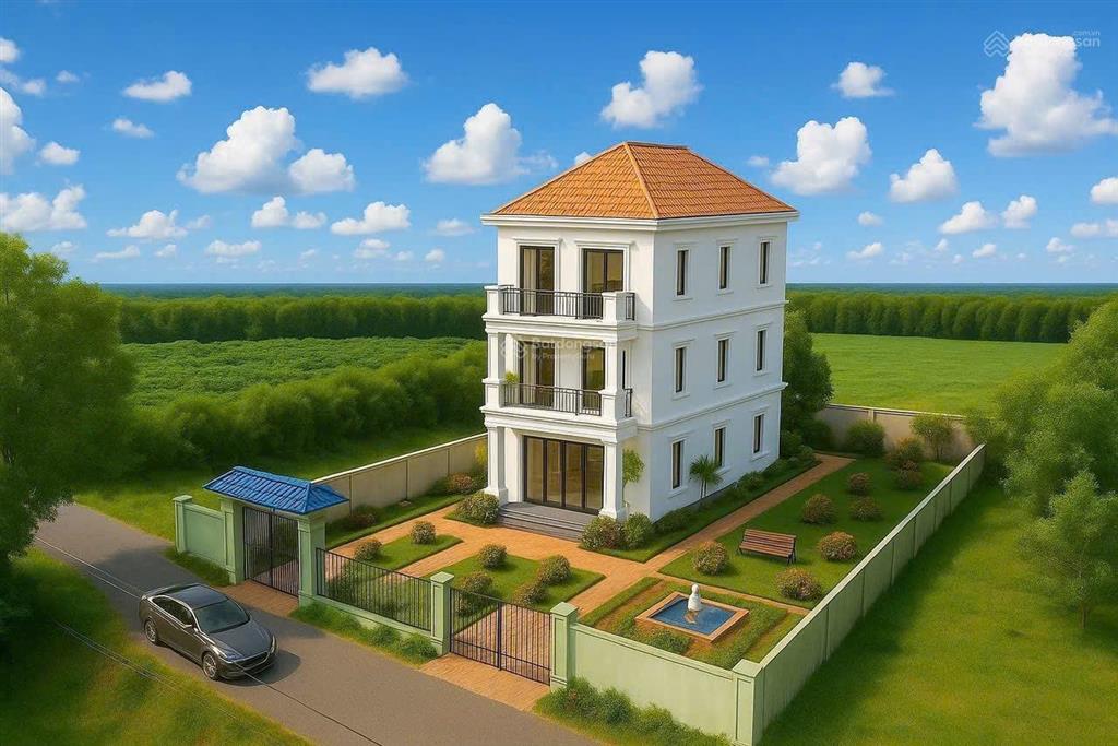 Lô đất siêu đẹp cách biển chỉ 5km có sẵn tường rào kiên cố