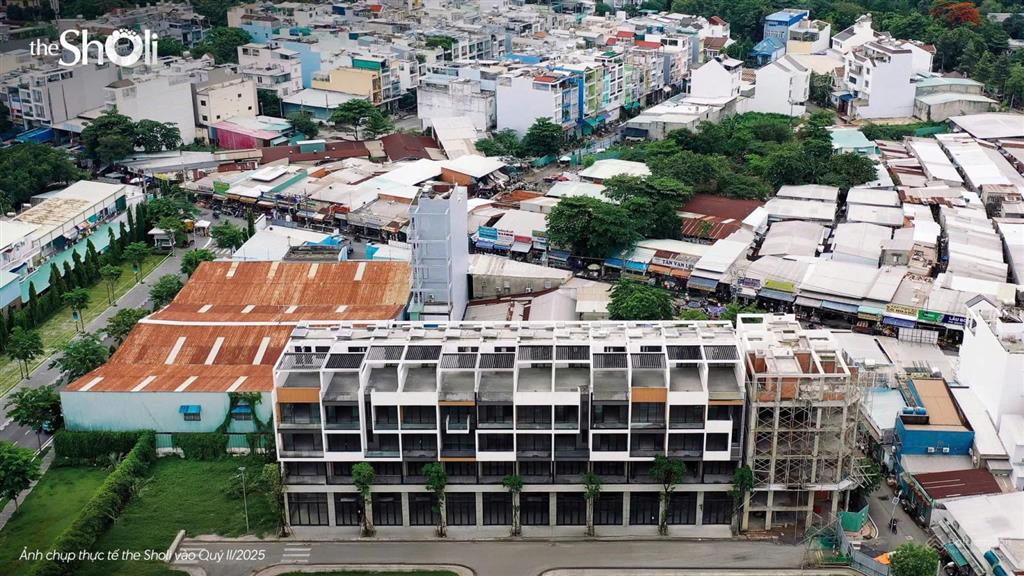 Nhà phố the sholi bình tân  vừa ở vừa kinh doanh, hỗ trợ vay 80%