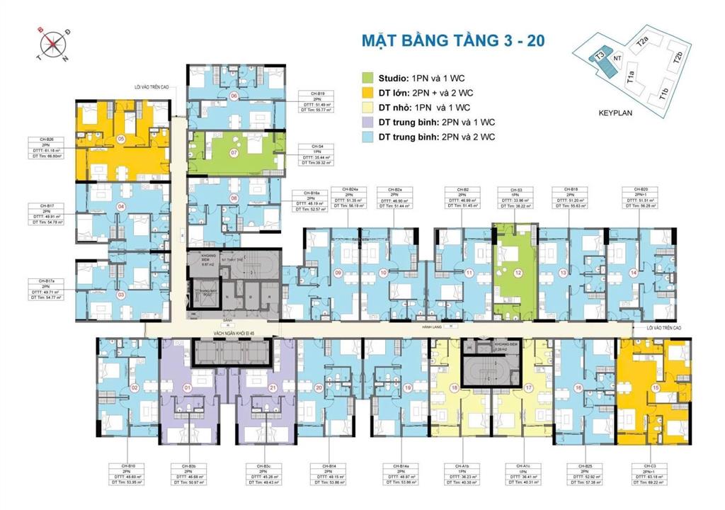 Chỉ 380tr có ngay căn hộ 69,22m2 2pn+ 2wc tháp eleva, destino centro mặt tiền lê khả phiêu mở rộng
