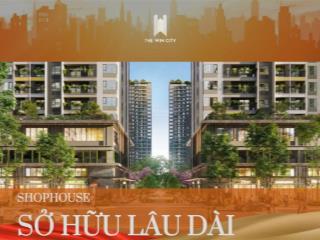Shophouse tầng trệt 63,6m2 nội khu victory heights, sở hữu lâu dài, giá gốc từ cđt, mt tl10 đức hoà