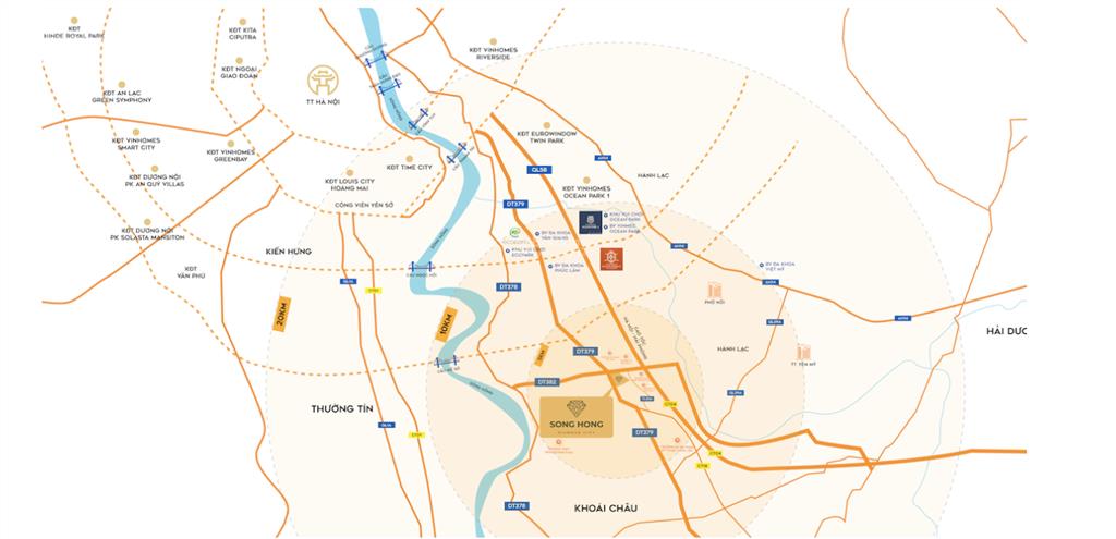 Siêu phẩm bđs phía đông hà nội sông hồng diamond city