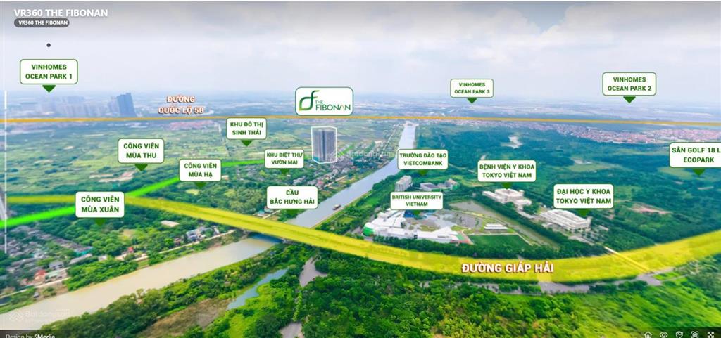 Sở hữu căn hộ the fibonan ecopark hưởng trọn không gian trong lành giữa lòng đại đô thị 2pn, 5 tỷ