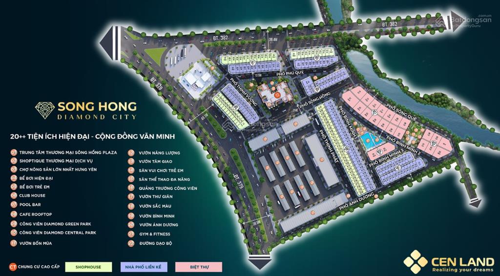 Bán gấp căn lk da sông hồng diamond city dtxd dt88m2 xây 5,5 tầng giá nhỉnh 8 tỷ gần kđt ecopack