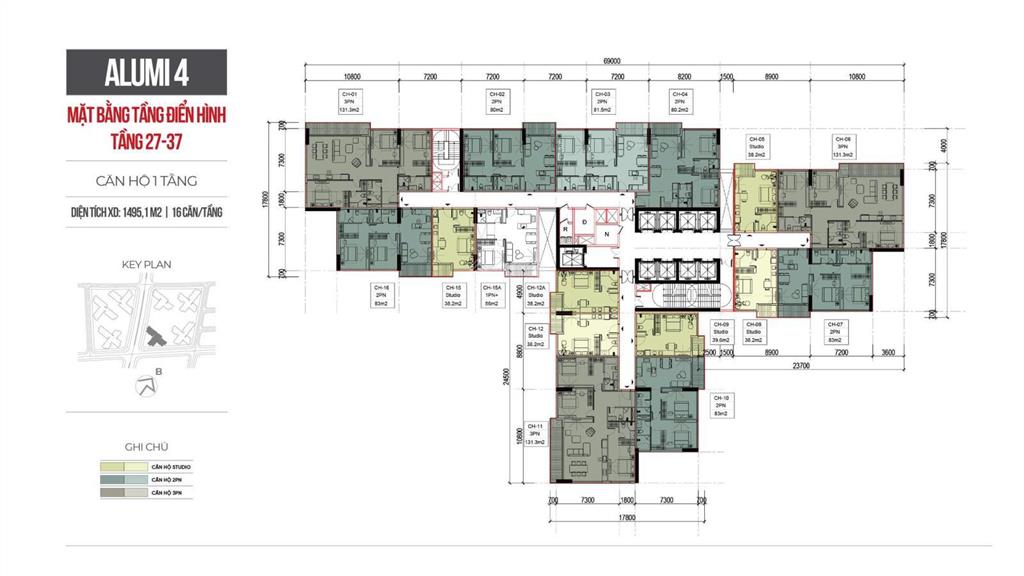 Căn 2pn giá tốt dự án aluvia khoáng nóng tự nhiên, view cực thoáng giá nhỉnh 5 tỷ