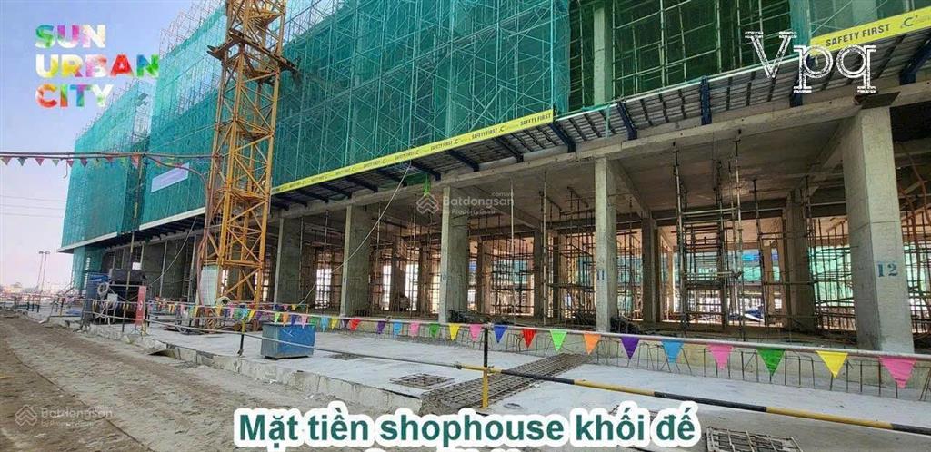 Bán shophouse chân đế siêu đẹp tại dự án sun urban city, giá nhỉnh 2 tỷ