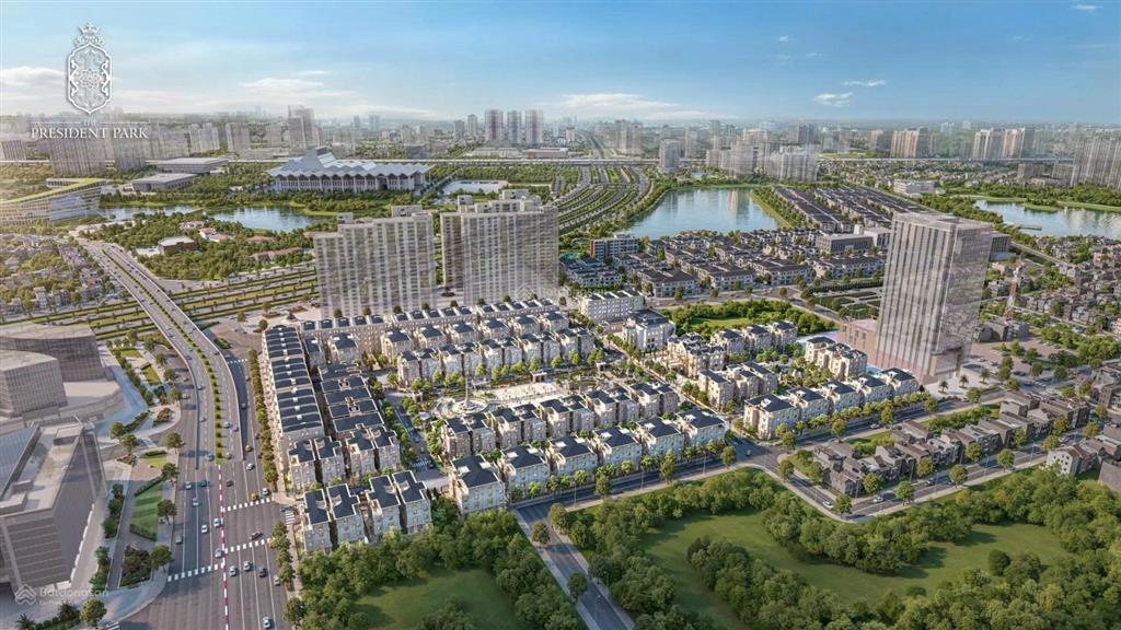 Liền kề tại dự án the president park đẳng cấp  tâm điểm kết nối phía tây hà nội