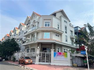 Cho thuê nhà biệt thự căn góc 2 mt đ. hoàng trọng mậu himlam dt 237,5m2 giá 110tr  0908 935 ***