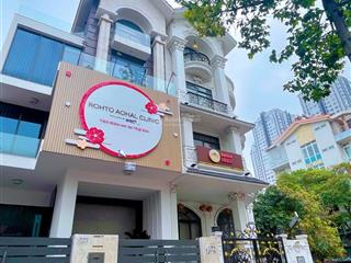 Bán biệt thự vip mt đ. nguyễn thị thập himlam dt 200m2 + hđt 170tr có tm gb 120 tỷ  0908 935 ***