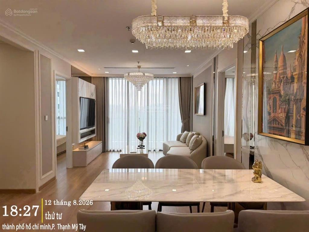 Căn hộ cc cho thuê ở vinhomes central park, 30 triệu vnd, 110 m2, view đẹp hàng hiếm tại bình thạnh