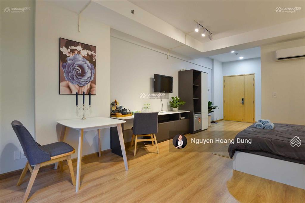 Studio cao cấp charmington la pointe quận 10, 32m2 full nội thất, dọn vào ngay
