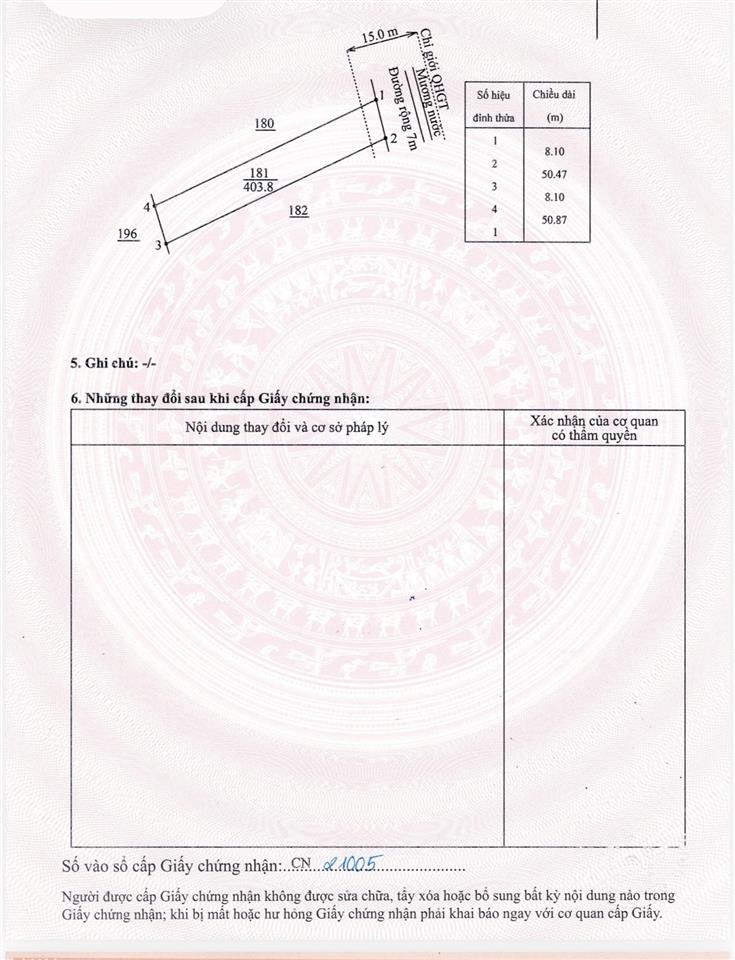 Bán đất tại suối cát, giá siêu hời 1,6 tỷ, 400m2, mặt tiền 8,1m