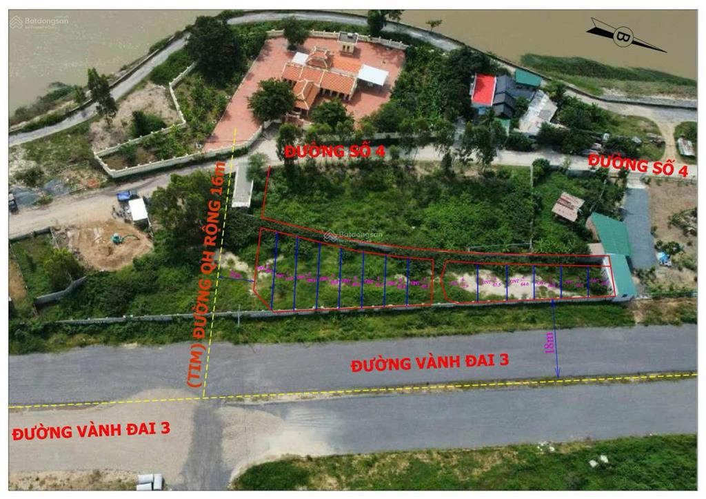 Lô hiếm ngang 8m, 2 mặt tiền đường vành đai 3 nha trang rộng 36m. 147m2 full thổ xây dựng dự do