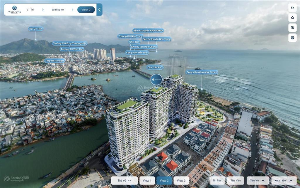 Giỏ hàng căn hộ biển sở hữu lâu dài. the welltone luxury residence nha trang, chỉ từ 100t/m2