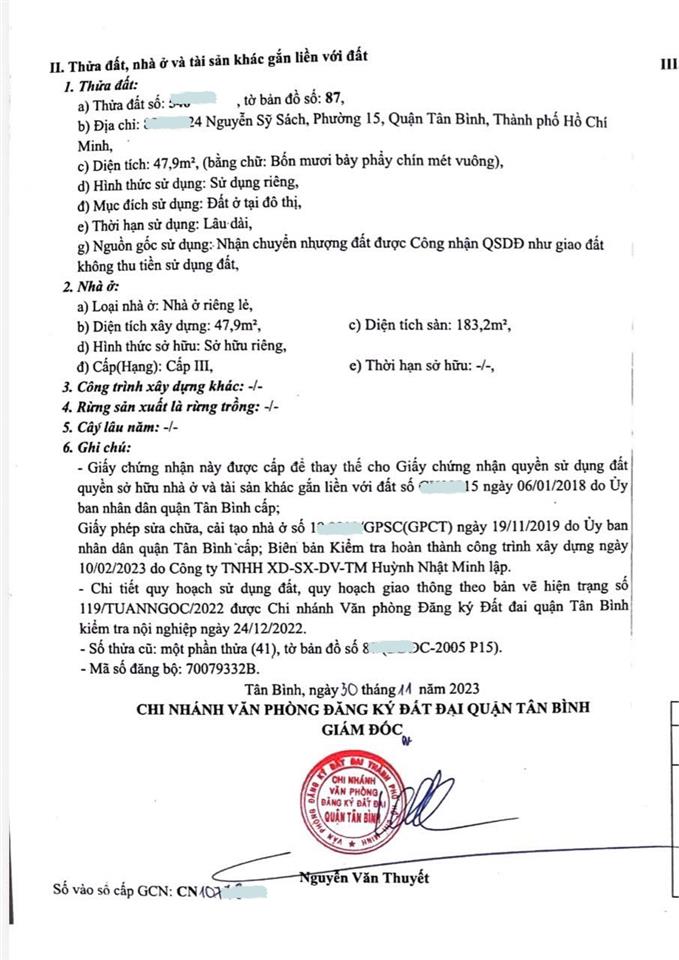 48m2  nguyễn sỹ sách  4 tầng  shr  7 tỷ 3  hẻm lớn ô tô