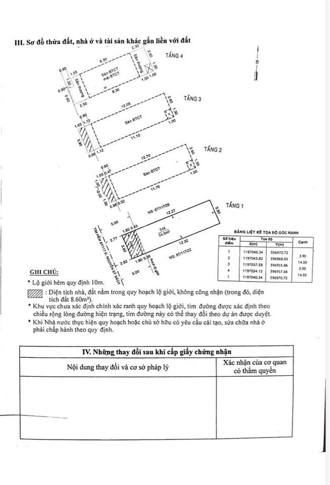 48m2  nguyễn sỹ sách  4 tầng  shr  7 tỷ 3  hẻm lớn ô tô
