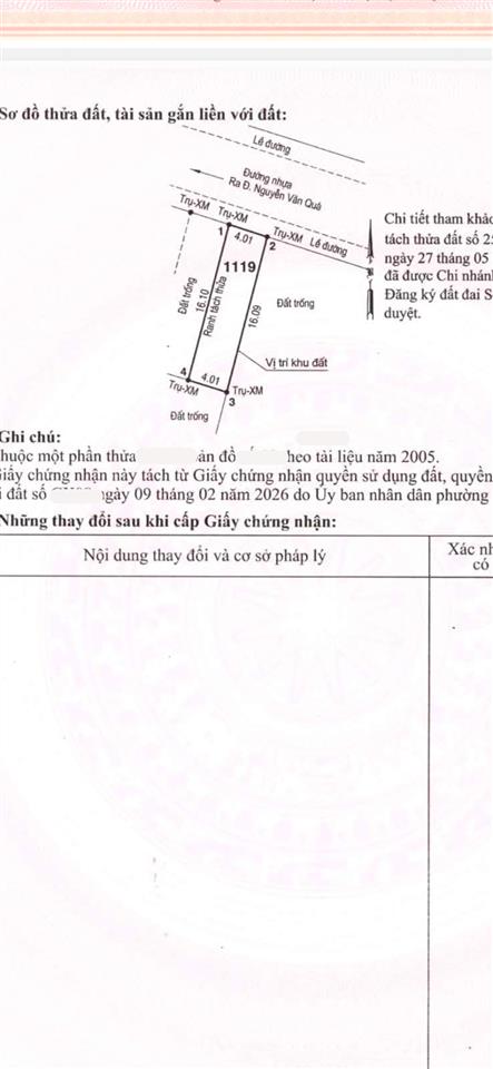64.4m2  shr  5.4 tỷ  đường 9m, đất khu phân lô giáp trường chinh, tân bình