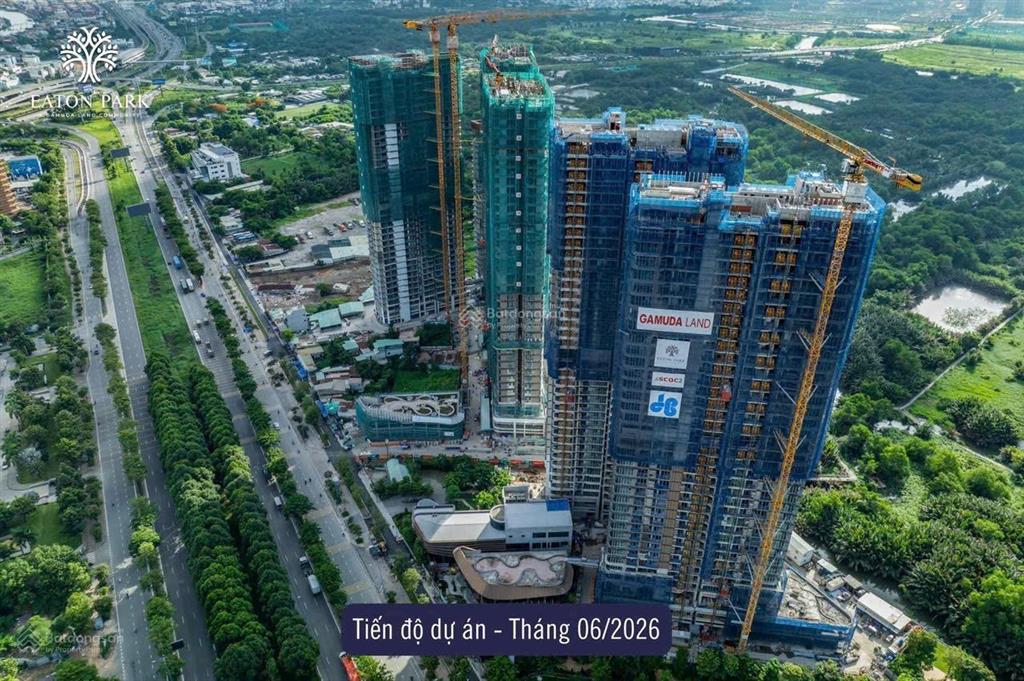 Bán căn hộ 2pn eaton park giá 9,8 tỷ. tầng trung view city.  0911 693 ***