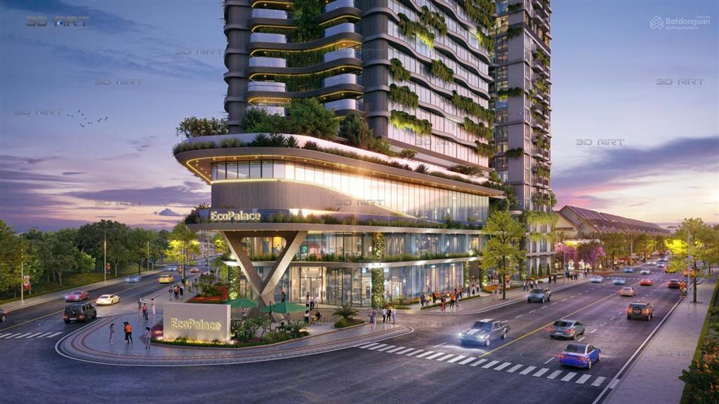 Ra mắt căn hộ eco palace, 2pn + 2wc, view độc bản, buôn ma thuột, đắk lắk