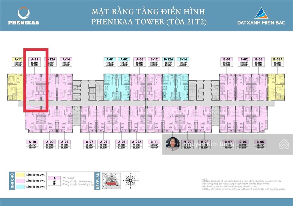 Bán gấp trong tháng này căn 2pn1vs giá 2,4x tỷ toà phenika hoà lạc mới  2/2027 nhận nhà