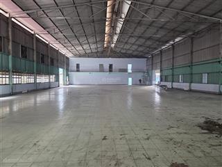 Cho thuê xưởng xưởng 3000m2 hiệp thành q12, 170tr có pccc xe container