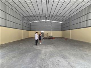 Cho thuê xưởng mới xây 260m thạnh xuân quận 12. trần cao 7m, 3 pha