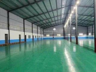Cho thuê nhà xưởng 1950m thuận an bình dương. nền epoxy