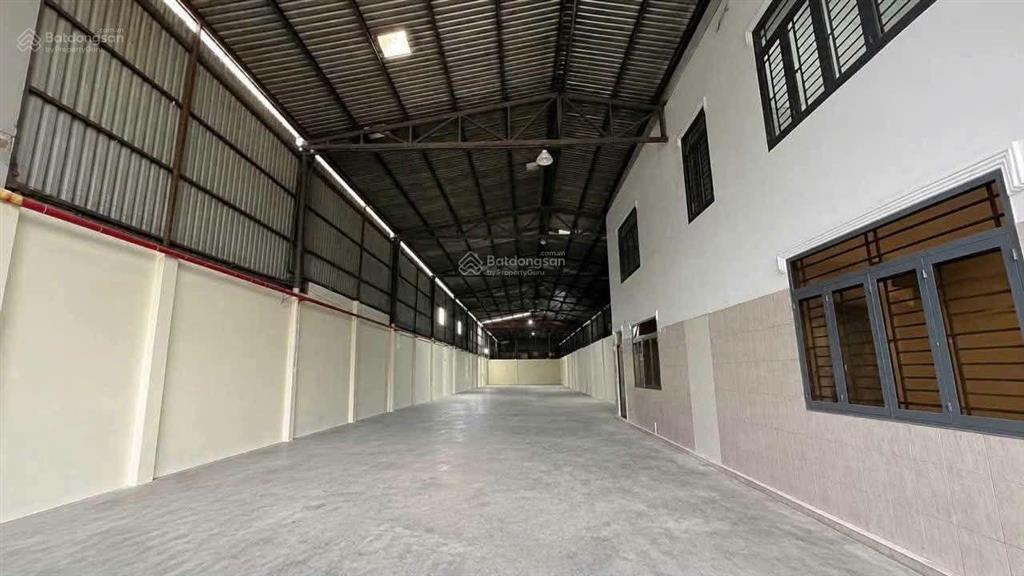 Cho thuê nhà xưởng 750m bình chiểu thủ đức. có pccc, xe container gần cầu vượt bình phước