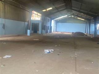 Cho thuê nhà xưởng 1000m2 lê văn khương q12. giá 70tr xe container