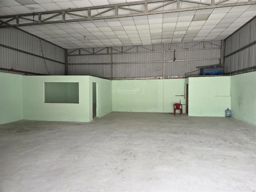 Cho thuê nhà xưởng 150m phường thạnh xuân q12. giá 13tr