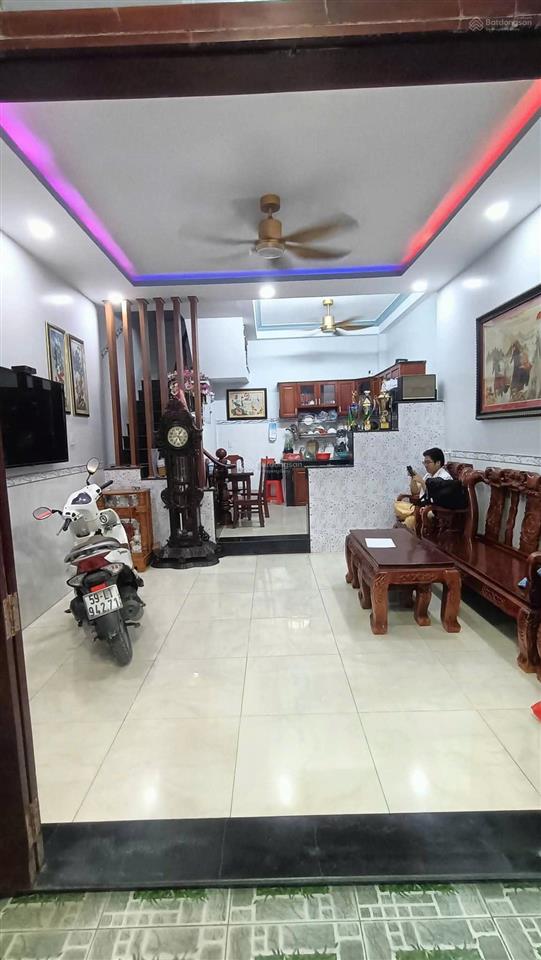 Nhà đường tân thới hiệp 21, hẻm thông, 4,5x10m, 3 tầng, 4pn