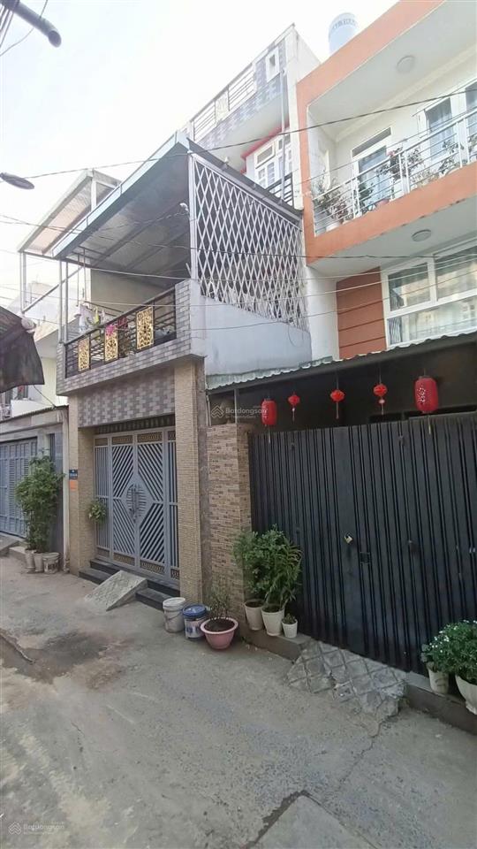 Nhà đường tân thới hiệp 21, hẻm thông, 4,5x10m, 3 tầng, 4pn