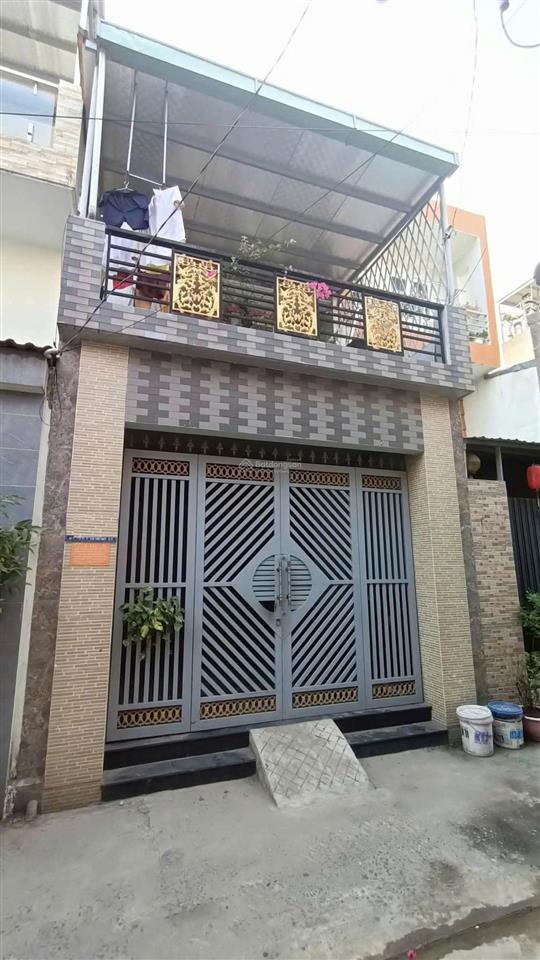 Nhà đường tân thới hiệp 21, hẻm thông, 4,5x10m, 3 tầng, 4pn