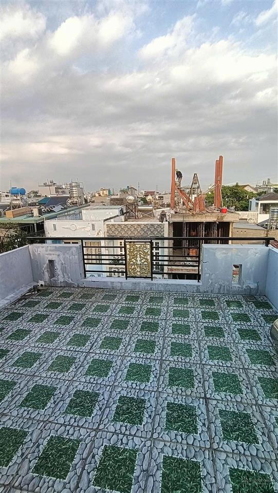 Nhà đường tân thới hiệp 21, hẻm thông, 4,5x10m, 3 tầng, 4pn