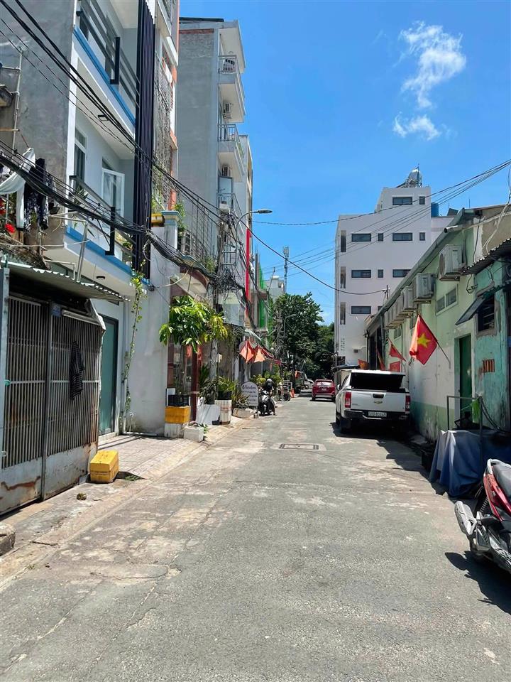 Nhà 1/ đường tân sơn hẻm 6m thông 1/ chợ phạm văn bạch