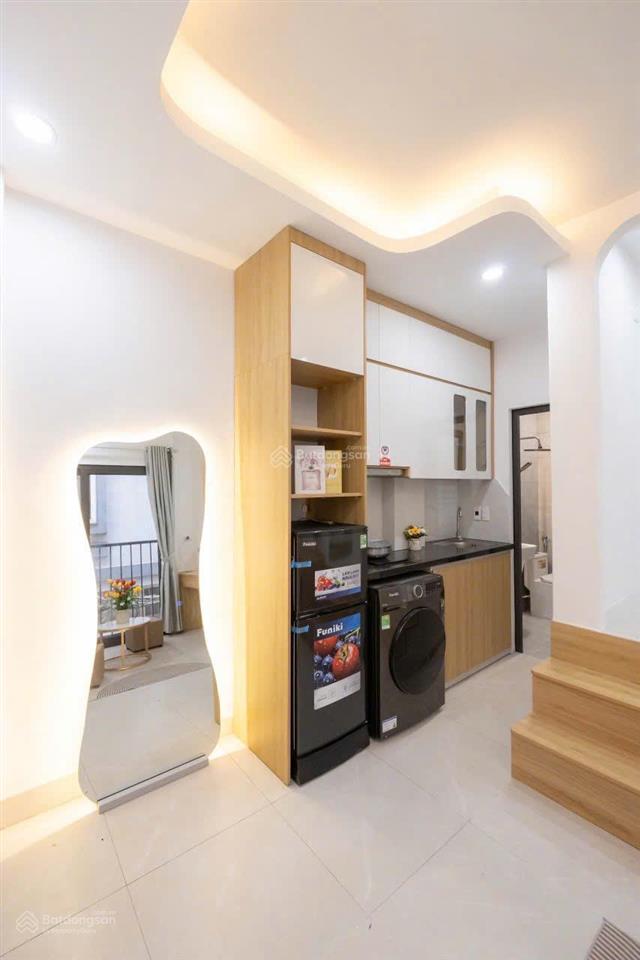 Bán tòa chdv quan hoacầu giấy 70m²*7t*tm*16p, ô tô tránh, kd đỉnh, full pccc, dòng tiền 100tr