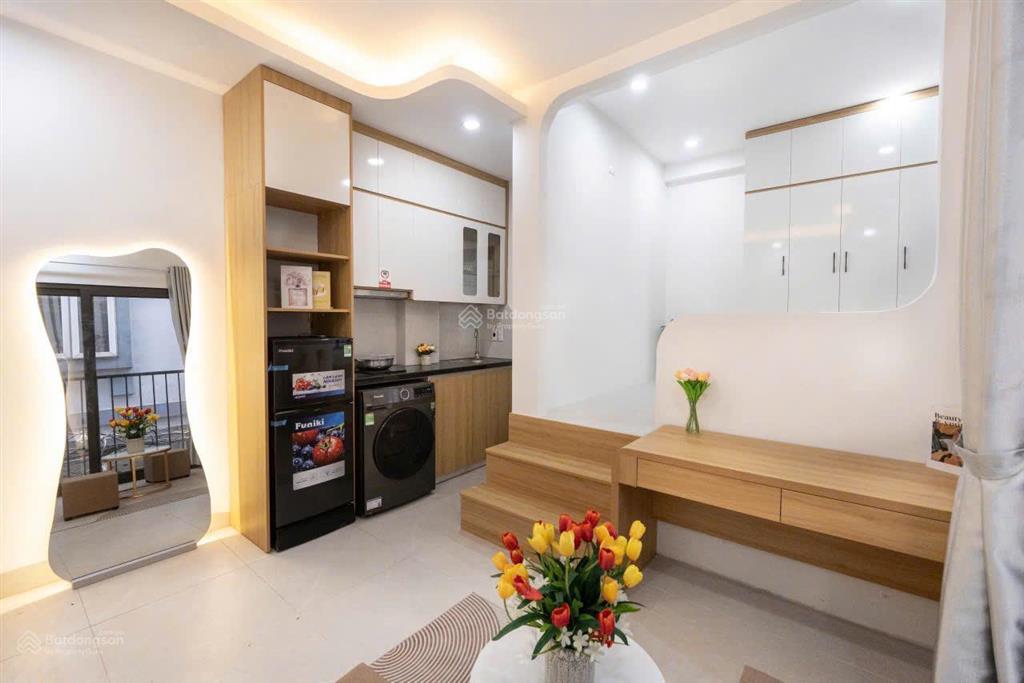 Bán tòa chdv quan hoacầu giấy 70m²*7t*tm*16p, ô tô tránh, kd đỉnh, full pccc, dòng tiền 100tr