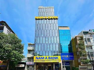 Tòa nhà mới xây mặt tiền nguyễn thông gần bệnh viện mắt quận 3  dtsd 2000m2