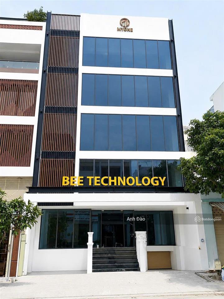 Tòa nhà văn phòng mặt tiền lương định của, quận 2, ngay vòng xoay trần não  8x20m hầm 3 lầu tm