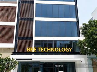 Tòa nhà văn phòng mặt tiền lương định của, q2 ngay vòng xoay trần não  8x20m hầm 3 lầu tm