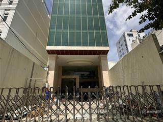 Tòa nhà văn phòng trần khánh dư, quận 1 ngay góc hoàng sa  hầm 6 lầu, thang máy, pccc