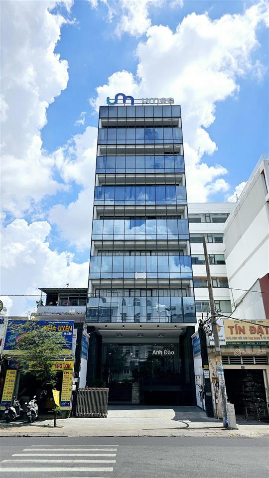 Cho thuê tòa nhà góc 2mt đẹp trung tâm quận 4  hoàng diệu, khánh hội, quận 4