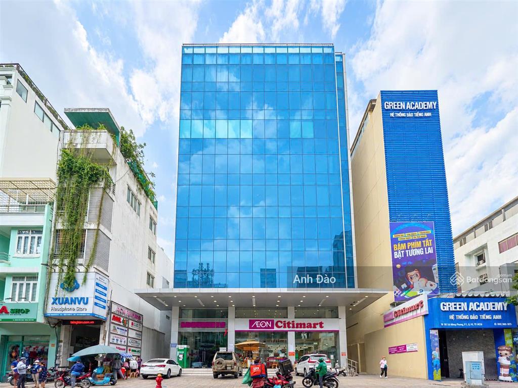 Building trung tâm quận 3  mặt tiền nguyễn thị diệu ngay góc cách mạng tháng 8