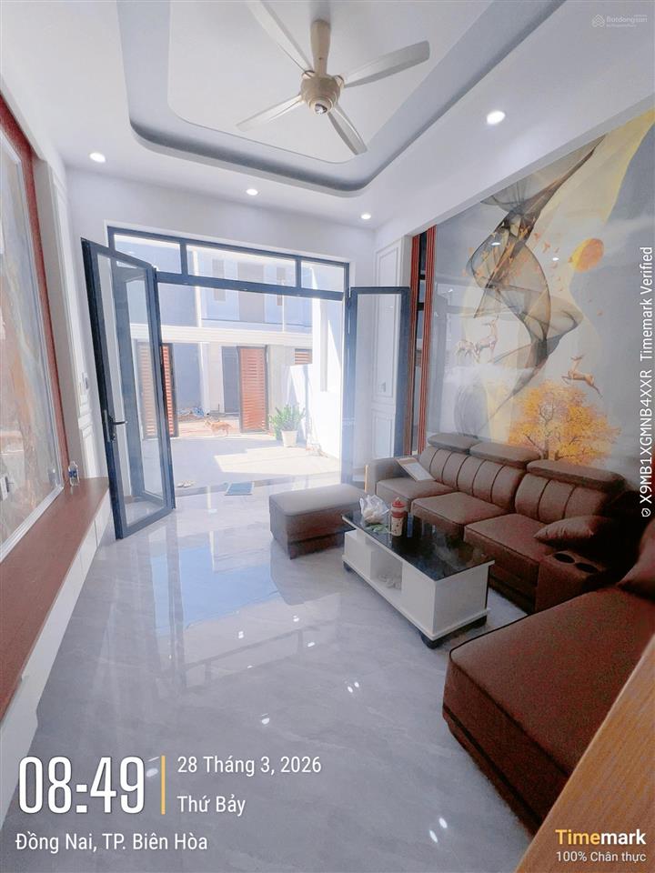 Bán nhà sổ riêng 1trệt 1lầu đường ô tô phường biên hoà (hoá an) đồng nai