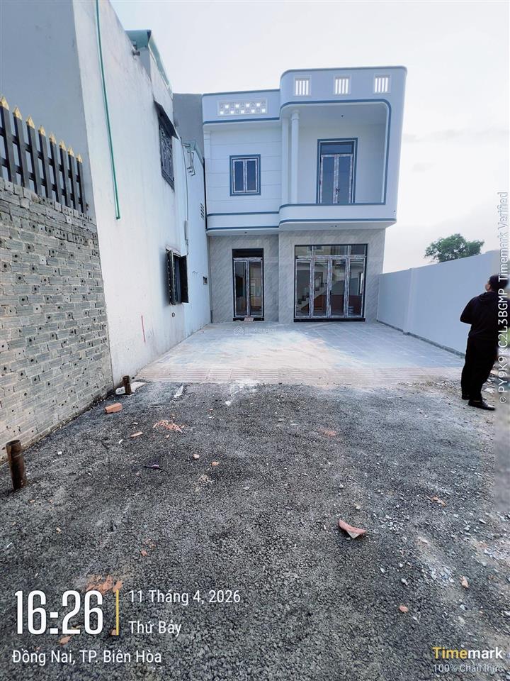 Bán nhà sổ riêng 88,1m2 sân đậu 2xe bán tải phường hoá an