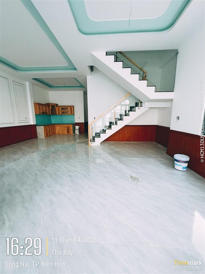 Bán nhà sổ riêng 88,1m2 sân đậu 2xe bán tải phường hoá an