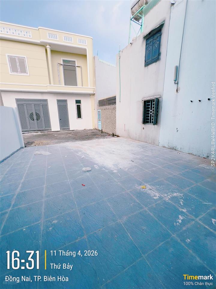 Bán nhà sổ riêng 88,1m2 sân đậu 2xe bán tải phường hoá an