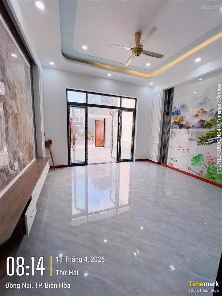 Bán nhà sổ riêng 100m2 sân ô tô phường biên hoà