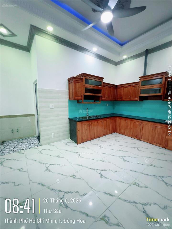 Bán nhà sổ riêng 4 tầng gần cầu vượt linh xuân phường đông hoà  tp.hcm
