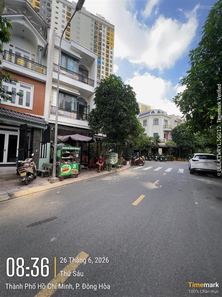 Bán nhà sổ riêng 4 tầng gần cầu vượt linh xuân phường đông hoà  tp.hcm