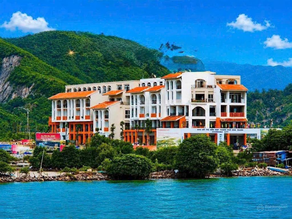 Căn nhà liền kề thấp tầng nổi bật dự án charmora city nha trang